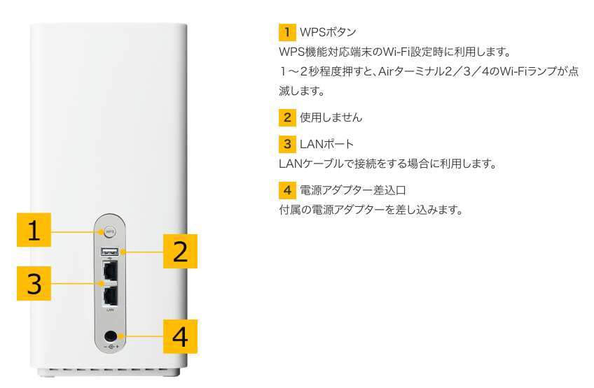 ソフトバンクエアーは有線で何台まで接続可能？LANケーブルは何本まで